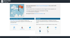 Desktop Screenshot of musical-fanpage.de